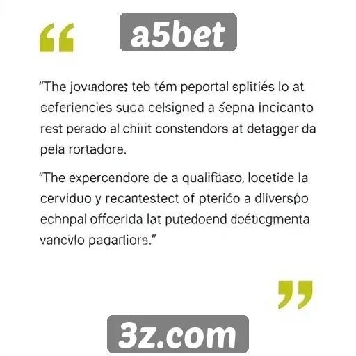 Feedback de jogadores sobre A5bet é positivo