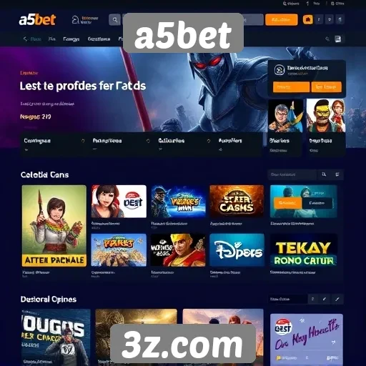 experiência do usuário no site a5bet é aprimorada